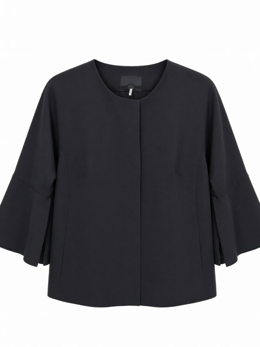 Banana Republic Black Blouse Women Size 10
